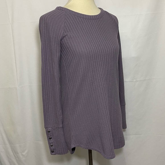 Chaser Waffle Knit Thermal Long Sleeve Top - Picture 4 of 12